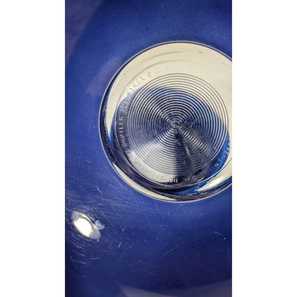 Pyrex 325 Blue Mixing Bowl 2.5L Glass Kitchenware Collectible Vintage - Picture 9 of 10